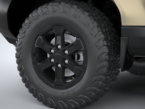 Kia Tasman 2026 3D Model