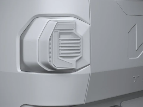 Kia Tasman 2026 3D Model