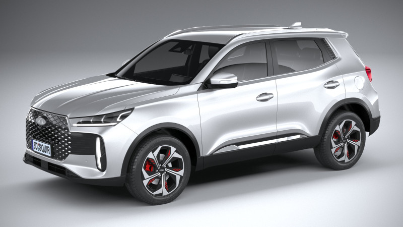 Chery Tiggo 4 Pro 2025 Model 3D .c4d .max .obj .3ds .fbx .stl .blend