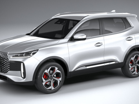 Chery Tiggo 4 Pro 2025 3D Model