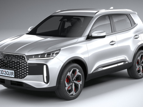 Chery Tiggo 4 Pro 2025 Model 3D