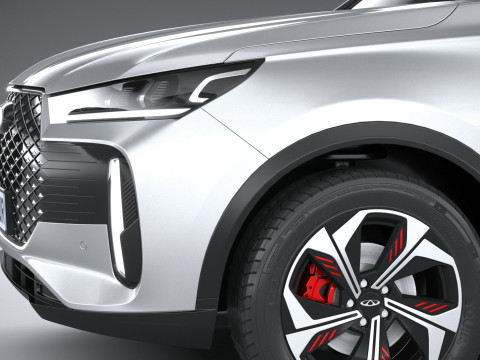 Chery Tiggo 4 Pro 2025 Model 3D