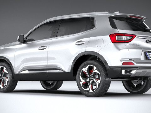 Chery Tiggo 4 Pro 2025 Model 3D