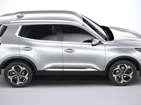 Chery Tiggo 4 Pro 2025 Model 3D