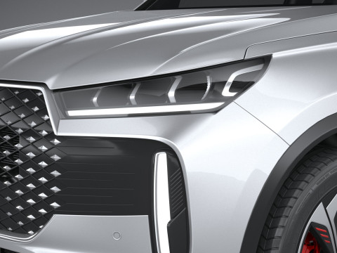 Chery Tiggo 4 Pro 2025 Model 3D