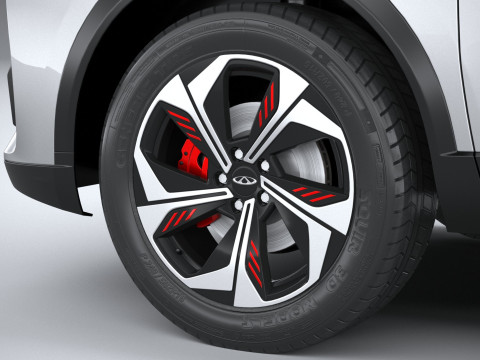 Chery Tiggo 4 Pro 2025 Model 3D