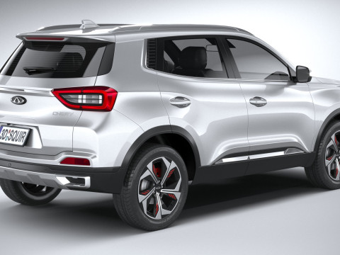 Chery Tiggo 4 Pro 2025 Model 3D
