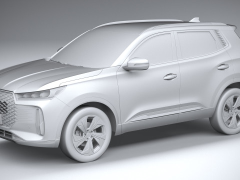 Chery Tiggo 4 Pro 2025 Model 3D