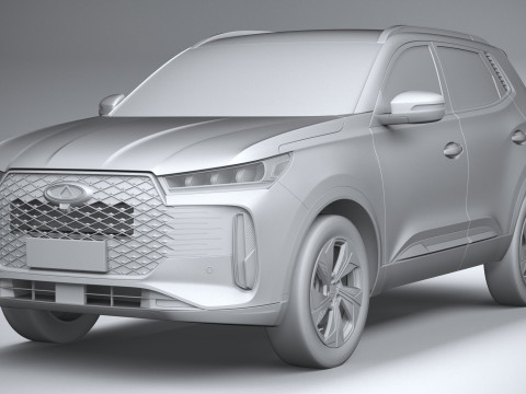 Chery Tiggo 4 Pro 2025 Model 3D