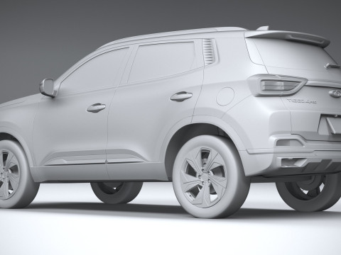 Chery Tiggo 4 Pro 2025 Model 3D