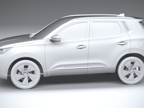 Chery Tiggo 4 Pro 2025 Model 3D