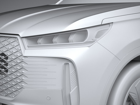 Chery Tiggo 4 Pro 2025 Model 3D