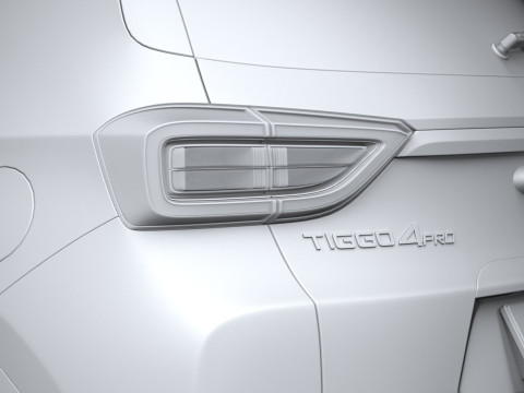 Chery Tiggo 4 Pro 2025 Model 3D