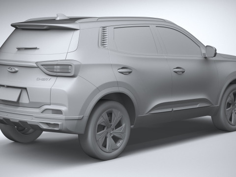 Chery Tiggo 4 Pro 2025 Model 3D