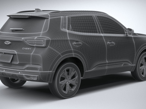 Chery Tiggo 4 Pro 2025 Model 3D