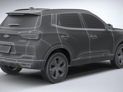 Chery Tiggo 4 Pro 2025 3D Model