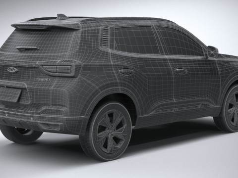 Chery Tiggo 4 Pro 2025 Model 3D