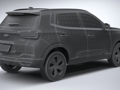 Chery Tiggo 4 Pro 2025 3D Model