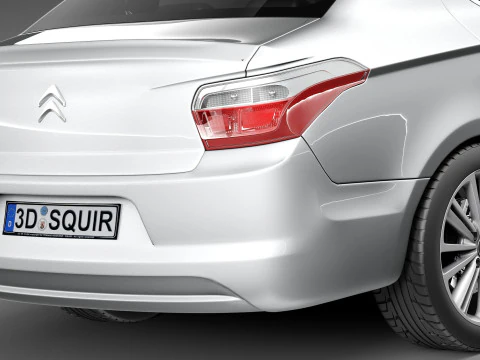 Citroen C-Elysee 2013 3D Model
