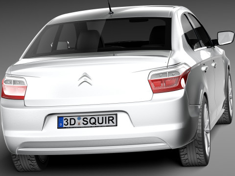 Citroen C-Elysee 2013 Modello 3D
