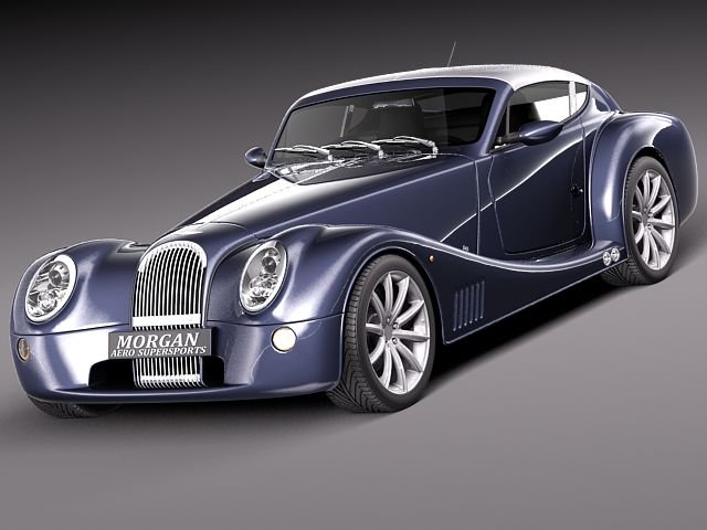 Morgan Aero SuperSports 2010 Modelo 3D .c4d .max .obj .3ds .fbx .stl .blend 