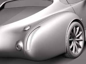 Morgan Aero SuperSports 2010 Modelo 3D
