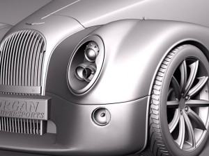 Morgan Aero SuperSports 2010 Modelo 3D