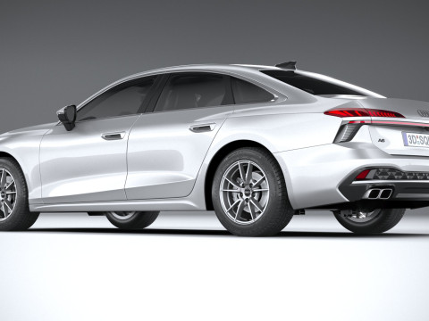 Audi A6 Sedan Regular 2026 3D Model