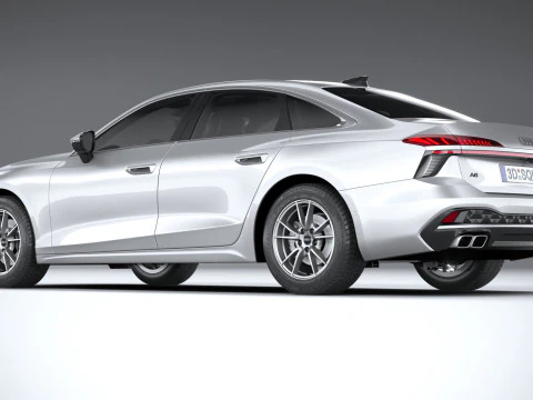 Audi A6 Sed&atilde; Regular 2026 Modelo 3D