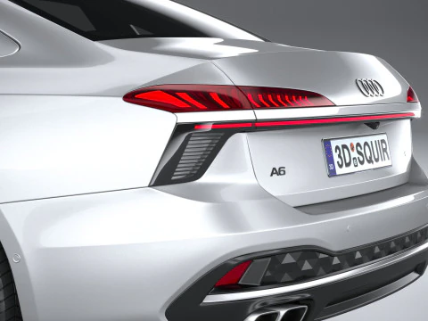 Audi A6 Sed&atilde; Regular 2026 Modelo 3D