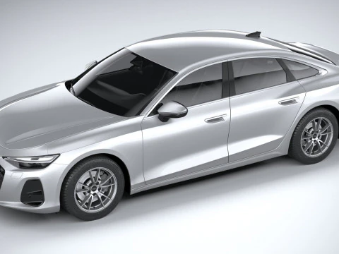 Audi A6 Sed&atilde; Regular 2026 Modelo 3D