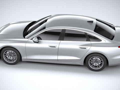 Audi A6 Sedan Regular 2026 3D Model