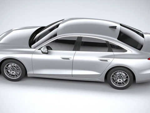 Audi A6 Sed&atilde; Regular 2026 Modelo 3D