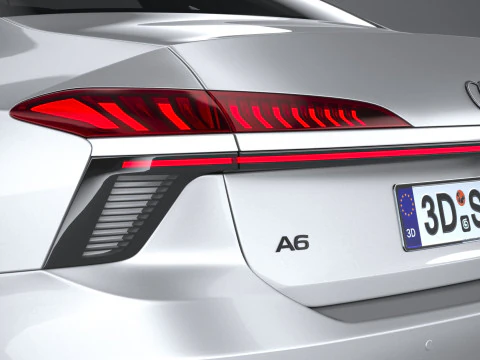 Audi A6 Sed&atilde; Regular 2026 Modelo 3D