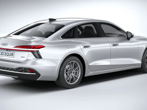 Audi A6 Sed&atilde; Regular 2026 Modelo 3D