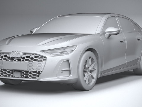 Audi A6 Sedan Regular 2026 3D Model