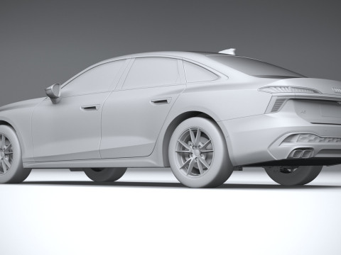 Audi A6 Sedan Regular 2026 3D Model