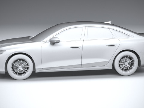 Audi A6 Sedan Regular 2026 3D Model