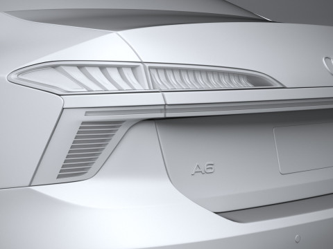 Audi A6 Sedan Regular 2026 3D Model
