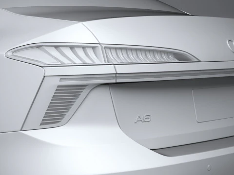 Audi A6 Sed&atilde; Regular 2026 Modelo 3D