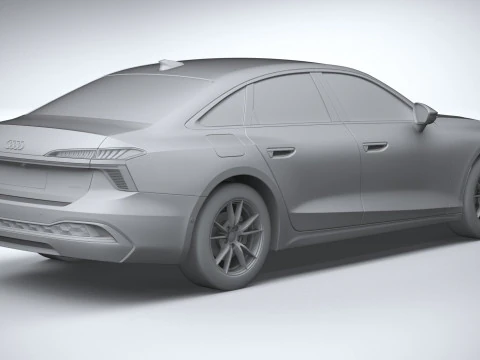 Audi A6 Sed&atilde; Regular 2026 Modelo 3D