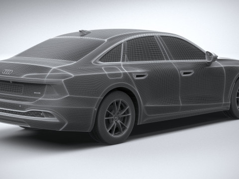 Audi A6 Sedan Regular 2026 3D Model