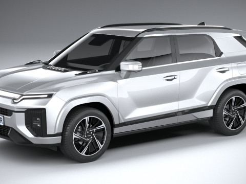 SsangYong KGM Actyon 2025 3D मॉडल