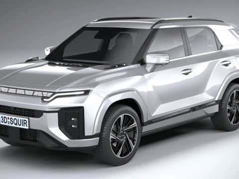 SsangYong KGM Actyon 2025 Modelo 3D