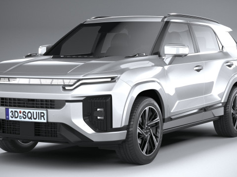 SsangYong KGM Actyon 2025 3D Модель