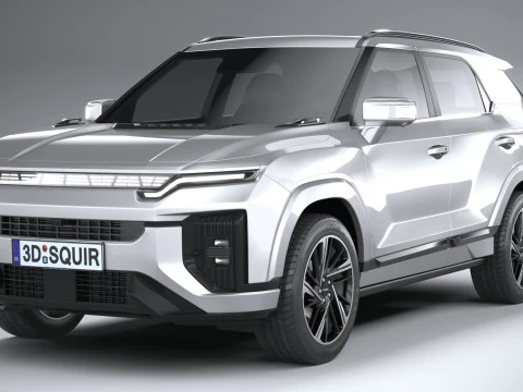 SsangYong KGM Actyon 2025 Modelo 3D