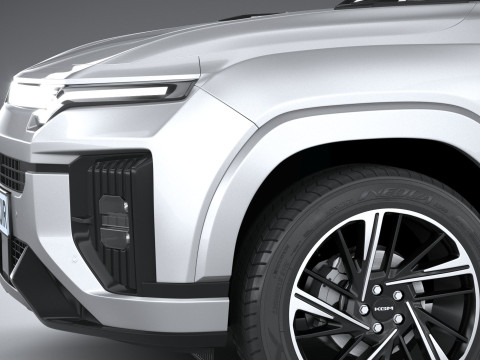 SsangYong KGM Actyon 2025 3D Модель