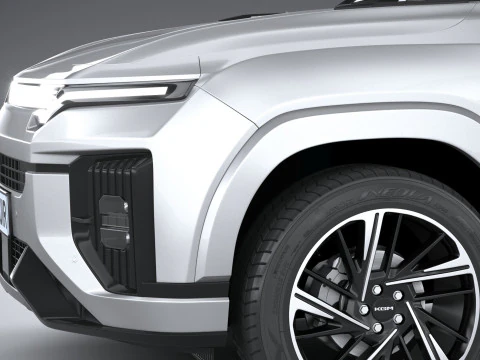 SsangYong KGM Actyon 2025 Modelo 3D