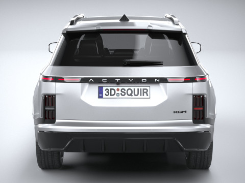SsangYong KGM Actyon 2025 3D Модель