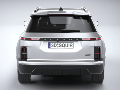 SsangYong KGM Actyon 2025 Modelo 3D